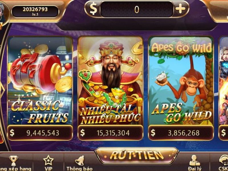 Các trò chơi slot game đa dạng tại mcw678